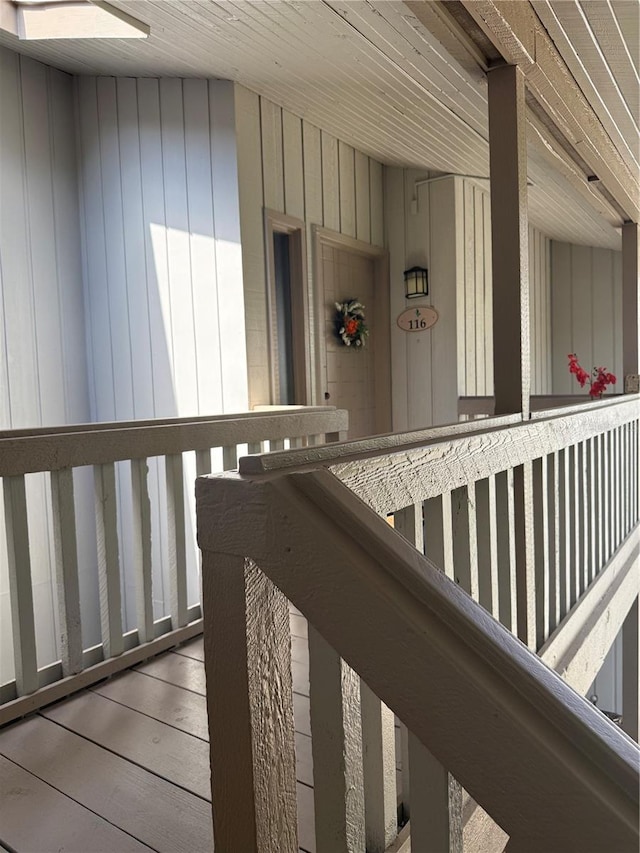 116 Palm View Ct Unit 3535/6, Haines City, FL 33844 - hallway with wood finished floors