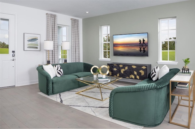 2374 Celebration Blvd, Celebration, FL 34747 - living area with wood finished floors and recessed lighting