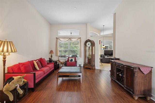 1542 Wescott Loop, Winter Springs, FL 32708 - living room with wood finished floors and lofted ceiling