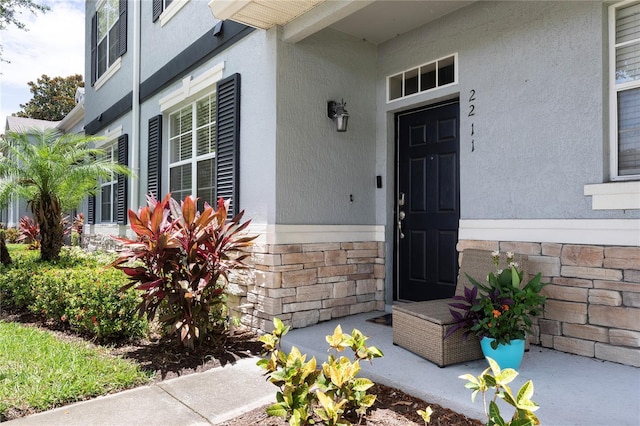 2211 J Lawson Blvd, Orlando, FL 32824 - view of exterior entry with stucco siding