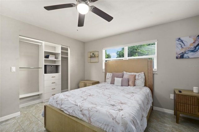 209 7th St S, Haines City, FL 33844 - bedroom featuring a closet and a ceiling fan