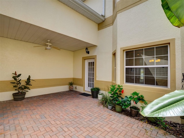 17322 Chateau Pine Way, Clermont, FL 34711 - view of patio featuring ceiling fan