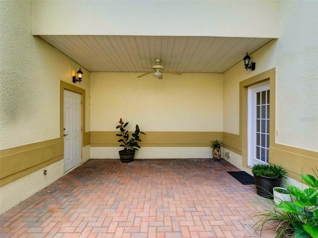 17322 Chateau Pine Way, Clermont, FL 34711 - view of patio / terrace featuring ceiling fan