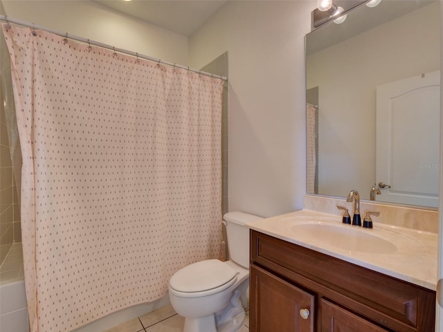 17322 Chateau Pine Way, Clermont, FL 34711 - bathroom with vanity and tile patterned flooring