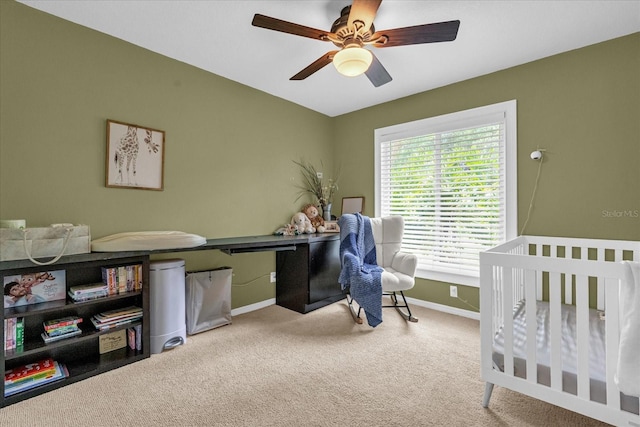 9275 Lake Sharp Ct, Orlando, FL 32817 - bedroom featuring carpet and ceiling fan