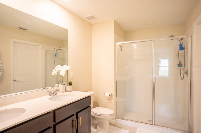 561 Andrea Cir S, Haines City, FL 33844 - bathroom with double vanity and a stall shower