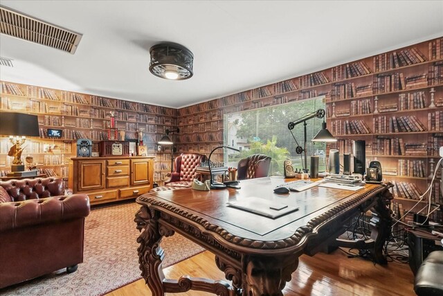 8407 Interbay Blvd, Tampa, FL 33616 - home office with wood finished floors