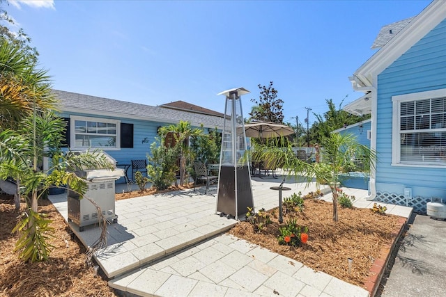 8407 Interbay Blvd, Tampa, FL 33616 - view of patio / terrace with area for grilling