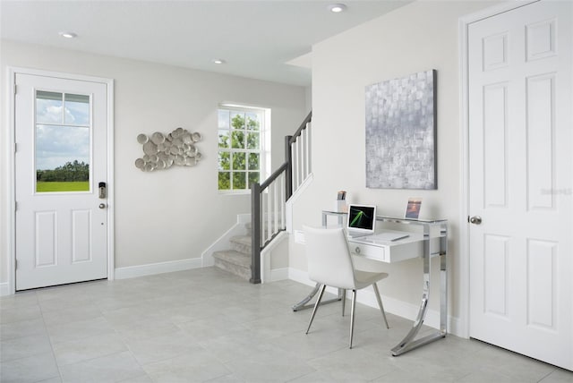 2380 Celebration Blvd, Celebration, FL 34747 - office area with baseboards and recessed lighting