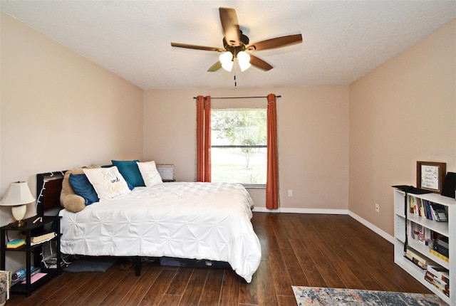 26 Canter Club Ct, Debary, FL 32713 - bedroom with wood finished floors and ceiling fan
