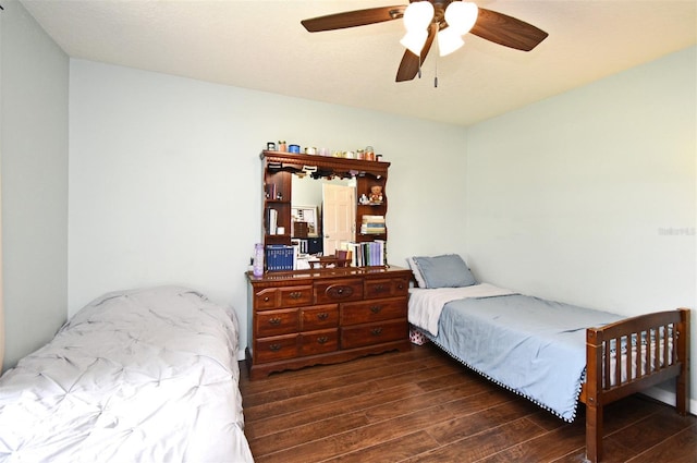 26 Canter Club Ct, Debary, FL 32713 - bedroom featuring dark wood finished floors and ceiling fan