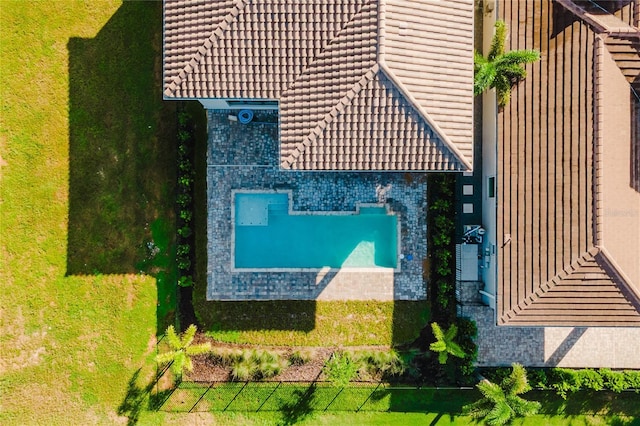 15942 Vetta Dr, Bella Collina, FL 34756 - aerial view of property and surrounding area with a pool area