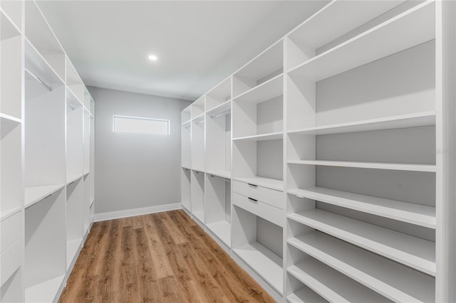 15942 Vetta Dr, Bella Collina, FL 34756 - walk in closet featuring wood finished floors