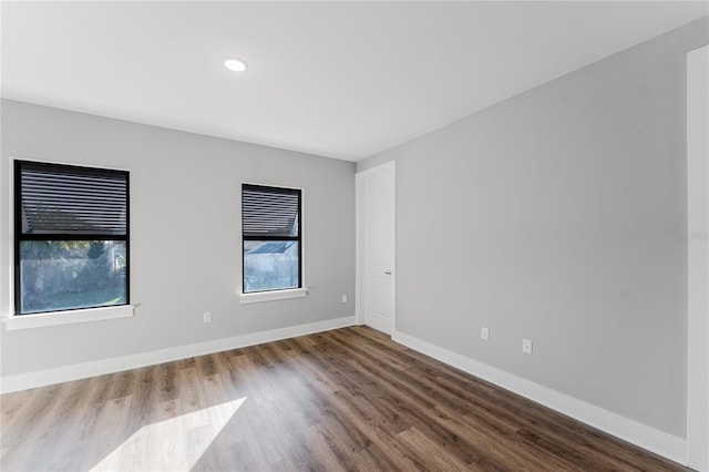 15942 Vetta Dr, Bella Collina, FL 34756 - empty room featuring wood finished floors and recessed lighting