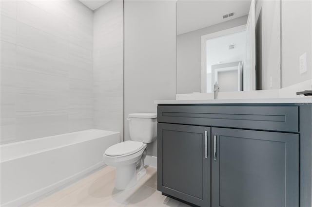 15942 Vetta Dr, Bella Collina, FL 34756 - bathroom featuring vanity and tub / shower combination
