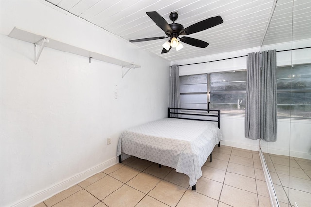 131 N Central Ave, Apopka, FL 32703 - bedroom featuring light tile patterned flooring and a ceiling fan