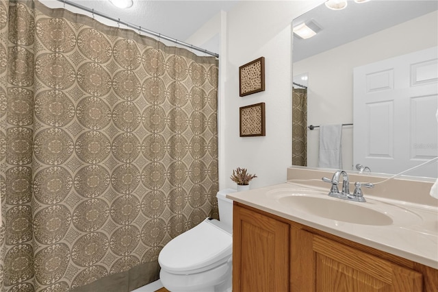 1254 Spartanburg Way, The Villages, FL 32162 - bathroom featuring vanity and a shower with curtain
