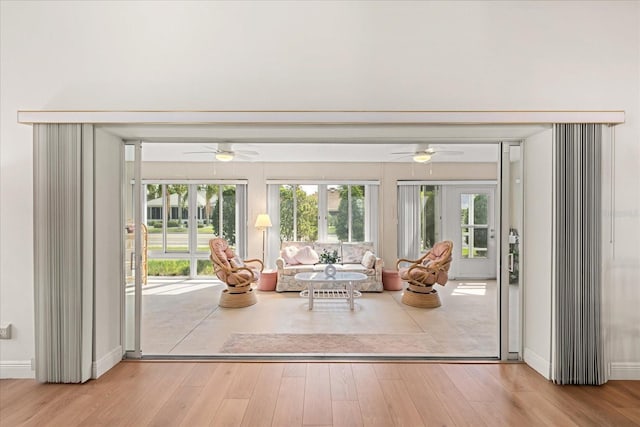 1254 Spartanburg Way, The Villages, FL 32162 - sunroom featuring french doors