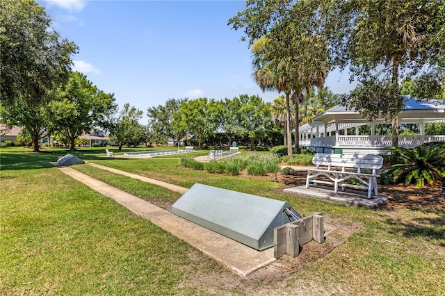1254 Spartanburg Way, The Villages, FL 32162 - view of property's community with a yard