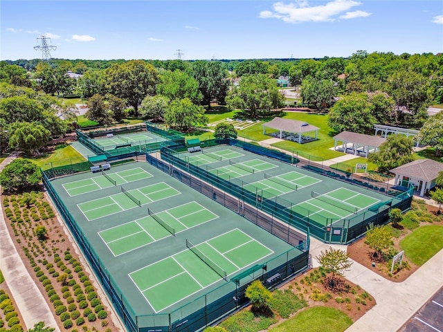 1254 Spartanburg Way, The Villages, FL 32162 - aerial view of a tree filled landscape