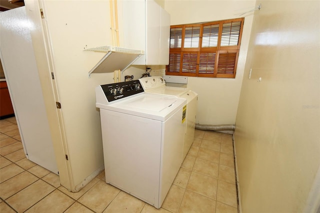 2417 Bayfront Pkwy, Orlando, FL 32806 - washroom with washing machine and dryer and light tile patterned floors