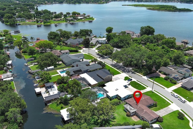 2417 Bayfront Pkwy, Orlando, FL 32806 - aerial view of residential area with a nearby body of water