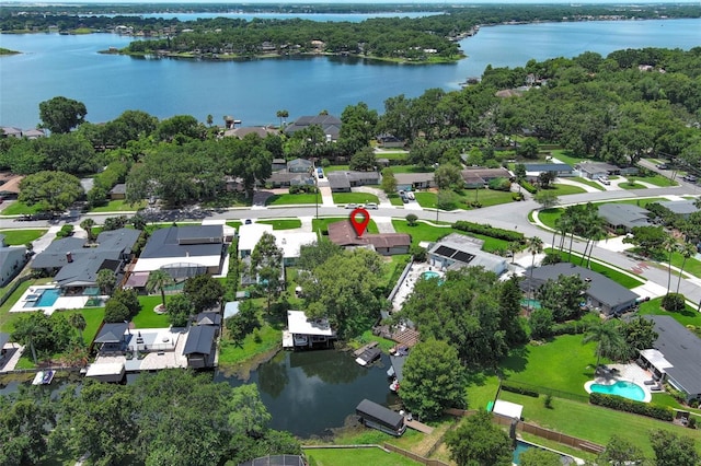 2417 Bayfront Pkwy, Orlando, FL 32806 - view of property location featuring a large body of water and nearby suburban area