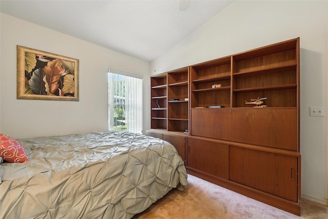 1752 Challenger Ave, Davenport, FL 33897 - bedroom featuring light carpet and vaulted ceiling