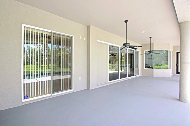 1441 Foxtail Ct, Lake Mary, FL 32746 - view of patio / terrace with ceiling fan