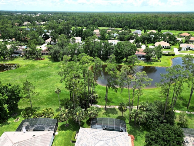 1441 Foxtail Ct, Lake Mary, FL 32746 - aerial perspective of suburban area with a large body of water