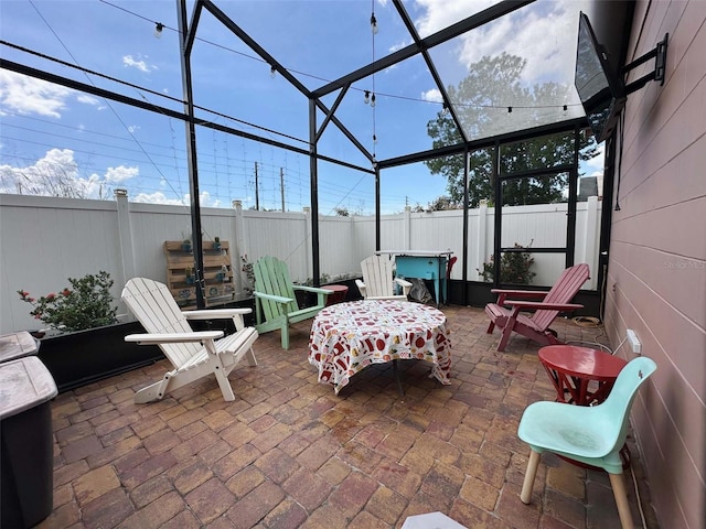 1470 Daniels Cove Dr, Winter Garden, FL 34787 - fenced backyard with a patio and a lanai