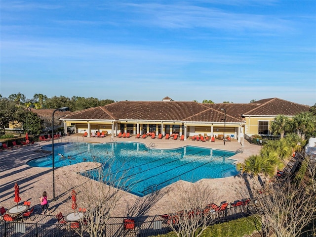 3210 Sonesta Ct Unit B, Clermont, FL 34711 - community pool with a patio area