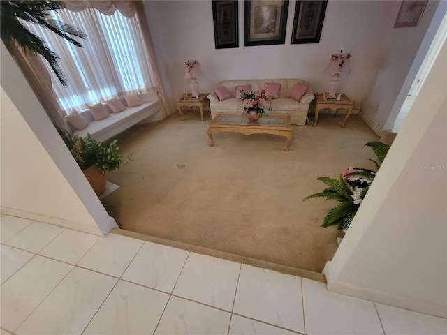 8603 Snowfire Dr, Orlando, FL 32818 - unfurnished living room with carpet