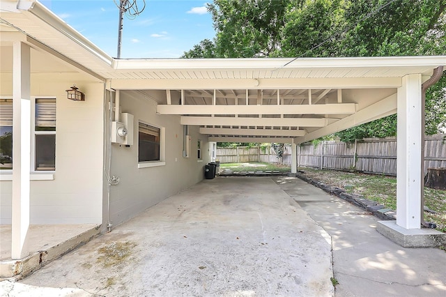 1204 Marie Ave, Apopka, FL 32703 - view of parking with a carport and concrete driveway