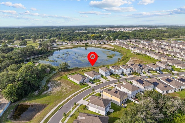 873 Daring Dr, Davenport, FL 33837 - aerial view of property and surrounding area with a nearby body of water and nearby suburban area