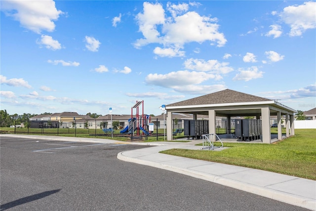 873 Daring Dr, Davenport, FL 33837 - view of asphalt street featuring sidewalks and curbs