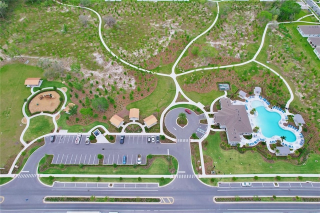 1565 Diamond Loop Dr, Kissimmee, FL 34744 - aerial view of property's location featuring a pool