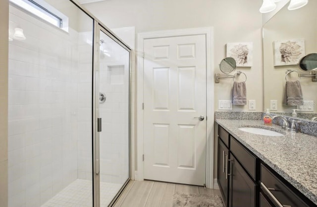 13084 Rinella St, Venice, FL 34293 - bathroom with a shower stall and vanity