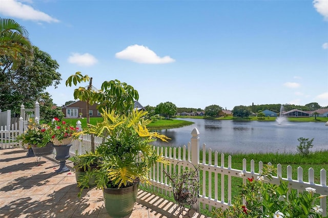 2076 Shannon Lakes Blvd, Kissimmee, FL 34743 - view of patio featuring a water view