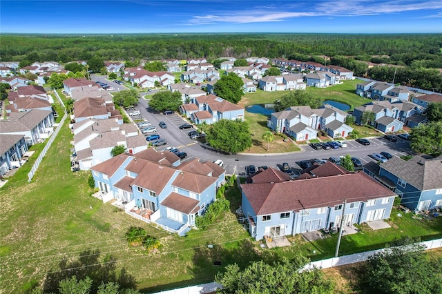 709 Orchid Dr, Davenport, FL 33897 - aerial view of residential area featuring a forest
