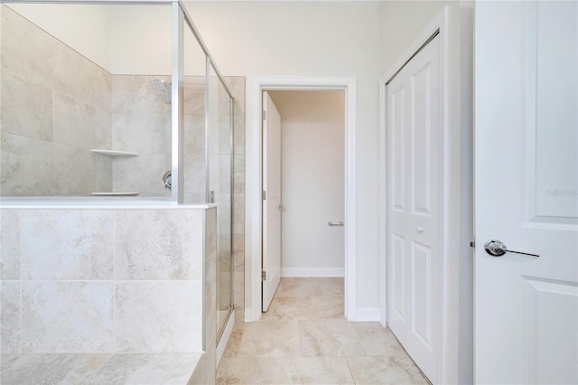 1246 Payne Stewart Dr, Davenport, FL 33896 - full bath with a stall shower and a closet