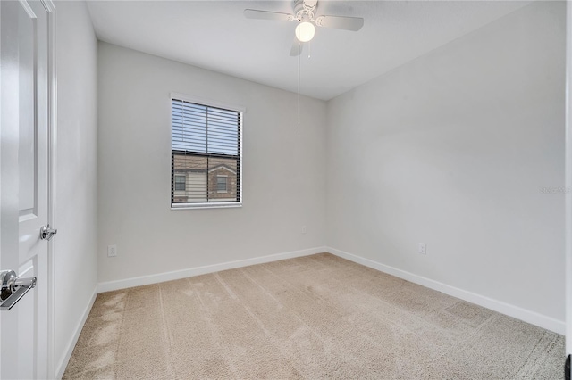 1246 Payne Stewart Dr, Davenport, FL 33896 - carpeted empty room featuring ceiling fan and baseboards