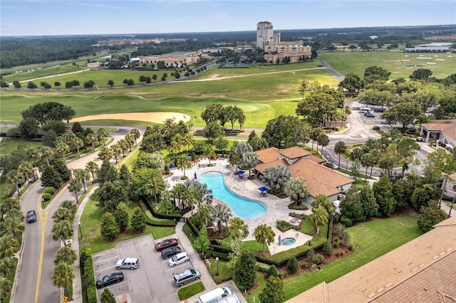 1246 Payne Stewart Dr, Davenport, FL 33896 - aerial view of property's location with a pool and a golf club