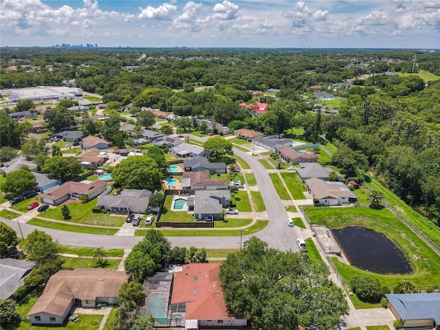 8346 Mattituck Cir, Orlando, FL 32829 - aerial perspective of suburban area with a large body of water