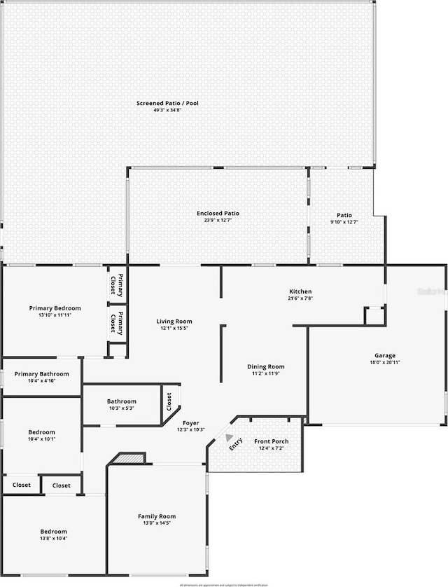 8346 Mattituck Cir, Orlando, FL 32829 - view of property floor plan