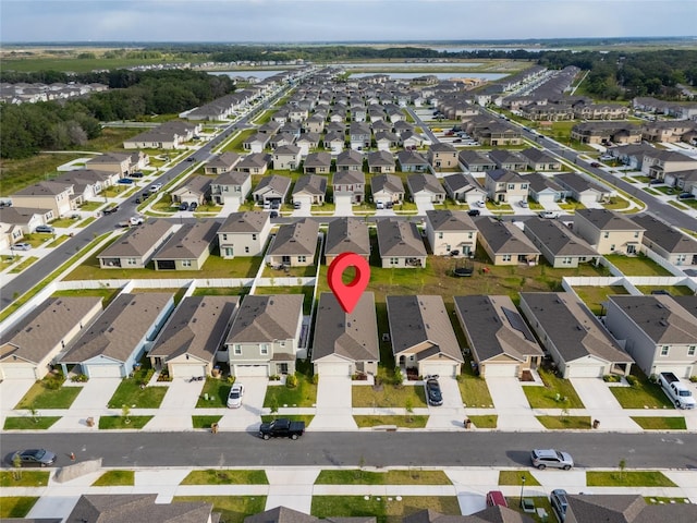 1792 Bull Hill Rd, Kissimmee, FL 34744 - aerial view of property's location featuring nearby suburban area and a large body of water
