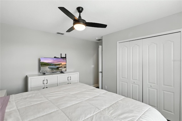 13924 Jomatt Loop, Winter Garden, FL 34787 - bedroom with a closet and ceiling fan