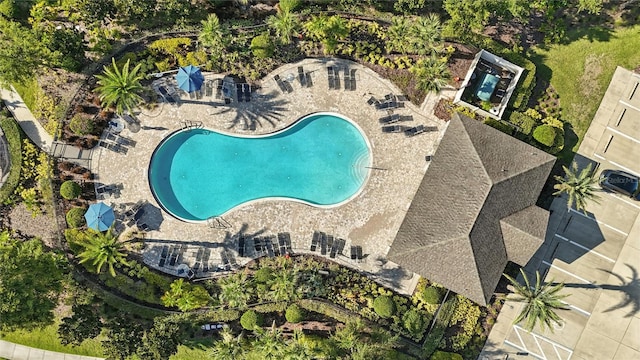 13924 Jomatt Loop, Winter Garden, FL 34787 - aerial overview of property's location with a pool area