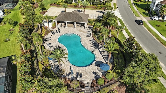 13924 Jomatt Loop, Winter Garden, FL 34787 - aerial view of a pool