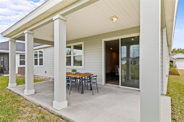 85 Las Casitas Blvd, Palm Coast, FL 32137 - view of patio featuring outdoor dining space